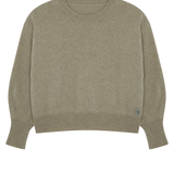 Cashmere sweater unisex beige - packshot | Sarah | Linnea Lund