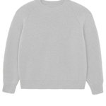 Cashmere sweater men light grey color - packshot | Sergio | Linnea Lund