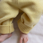 Baby cashmere leggings yellow | Sienna | Linnea Lund