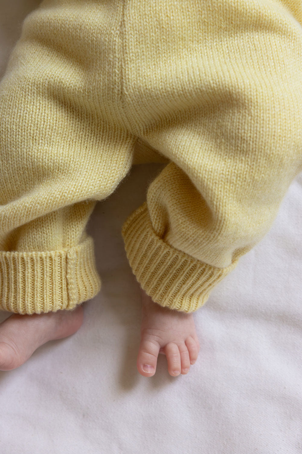 Baby cashmere leggings yellow | Sienna | Linnea Lund