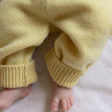 Baby cashmere leggings yellow | Sienna | Linnea Lund