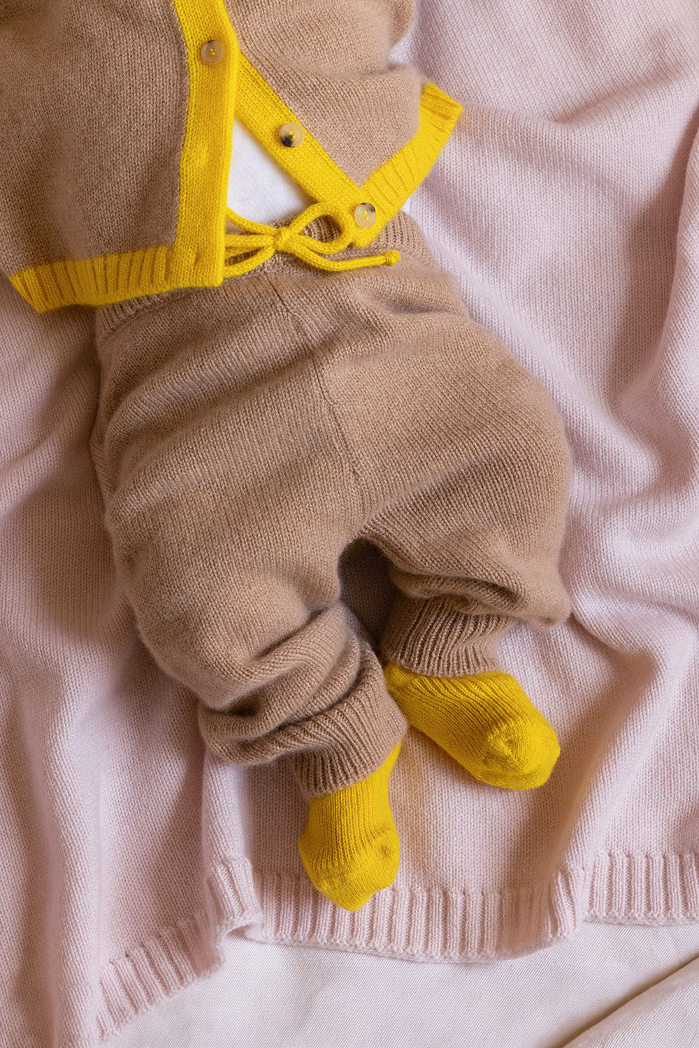 Baby cashmere leggings camel | Sienna | Linnea Lund