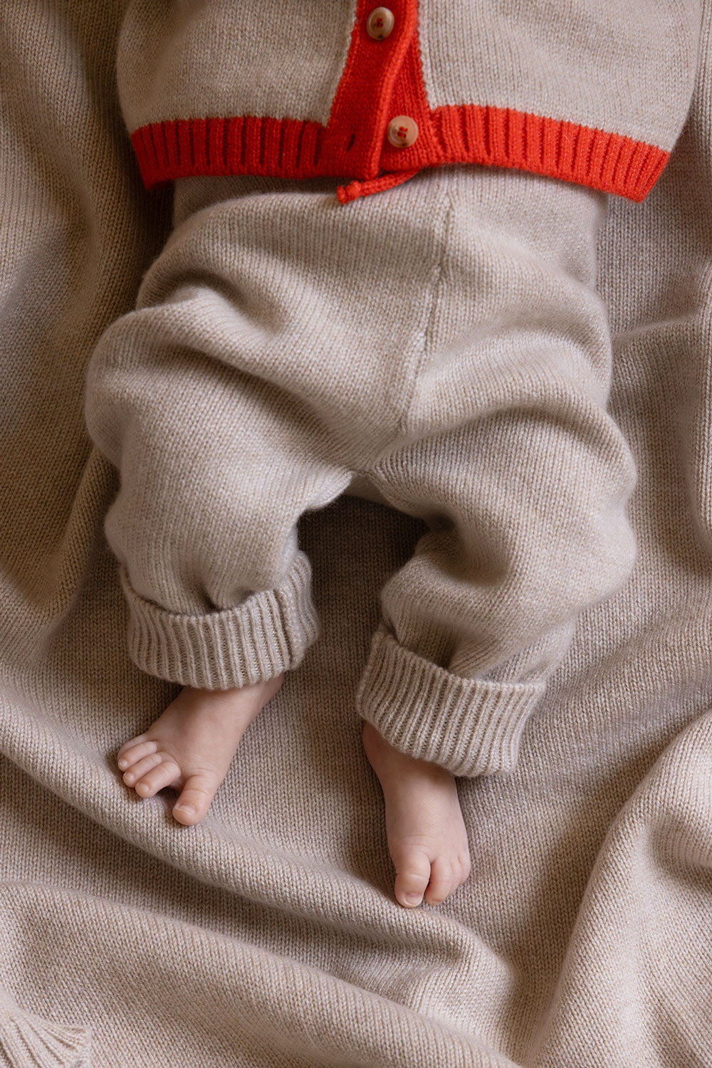 Baby cashmere leggings beige | Sienna | Linnea Lund