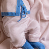 Baby cashmere leggings light pink, worn | Sienna | Linnea Lund