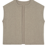 Le cardigan Théo - Pebble