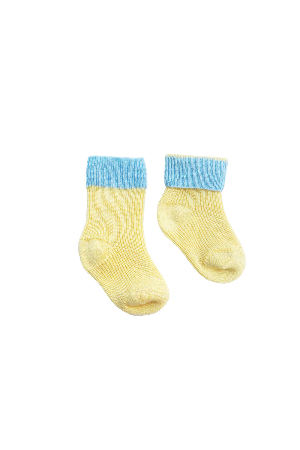 Baby cashmere socks in yellow | Alice | Linnea Lund
