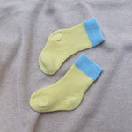 Baby cashmere socks in yellow | Alice | Linnea Lund