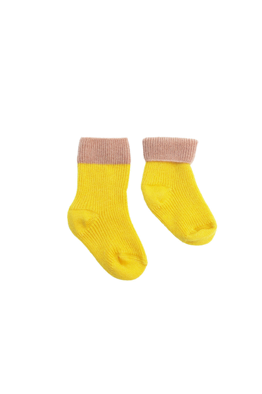 Baby cashmere socks in yellow | Alice | Linnea Lund