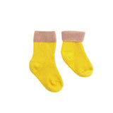Baby cashmere socks in yellow | Alice | Linnea Lund