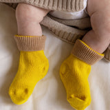 Baby cashmere socks in yellow | Alice | Linnea Lund