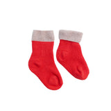 Baby cashmere socks in orange | Alice | Linnea Lund