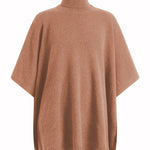 rose gold cashmere poncho women | Angela | Linnea Lund