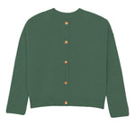 Green cashmere sweater - packshot | Carole | Linnea Lund