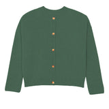 Green cashmere sweater - packshot | Carole | Linnea Lund