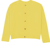 flash yellow cashmere cardigan men | Carole | Linnea Lund