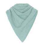 Large Aqua Blue Premium Cashmere Triangle Scarf | Liv | Linnea Lund
