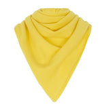 Yellow triangle cashmere scarf - packshot | Liv | Linnea Lund