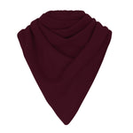 Large Burgundy Premium Cashmere Triangle Scarf | Liv | Linnea Lund