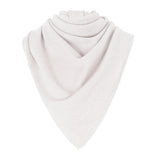 Large White Premium Cashmere Triangle Scarf | Liv | Linnea Lund