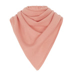 Rose gold triangle cashmere scarf - packshot | Liv | Linnea Lund