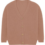 rose gold cashmere cardigan women | Charlot | Linnea Lund