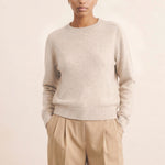 Beige cashmere sweater for women | Chloé | Linnea Lund