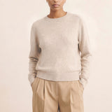 Beige cashmere sweater for women | Chloé | Linnea Lund