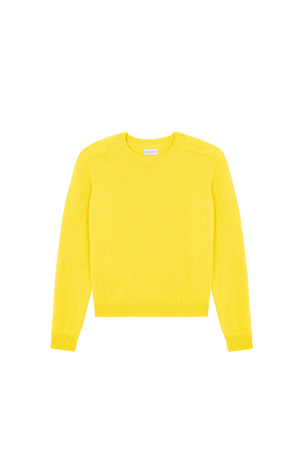 Bright yellow cashmere sweater for women | Chloé | Linnea Lund