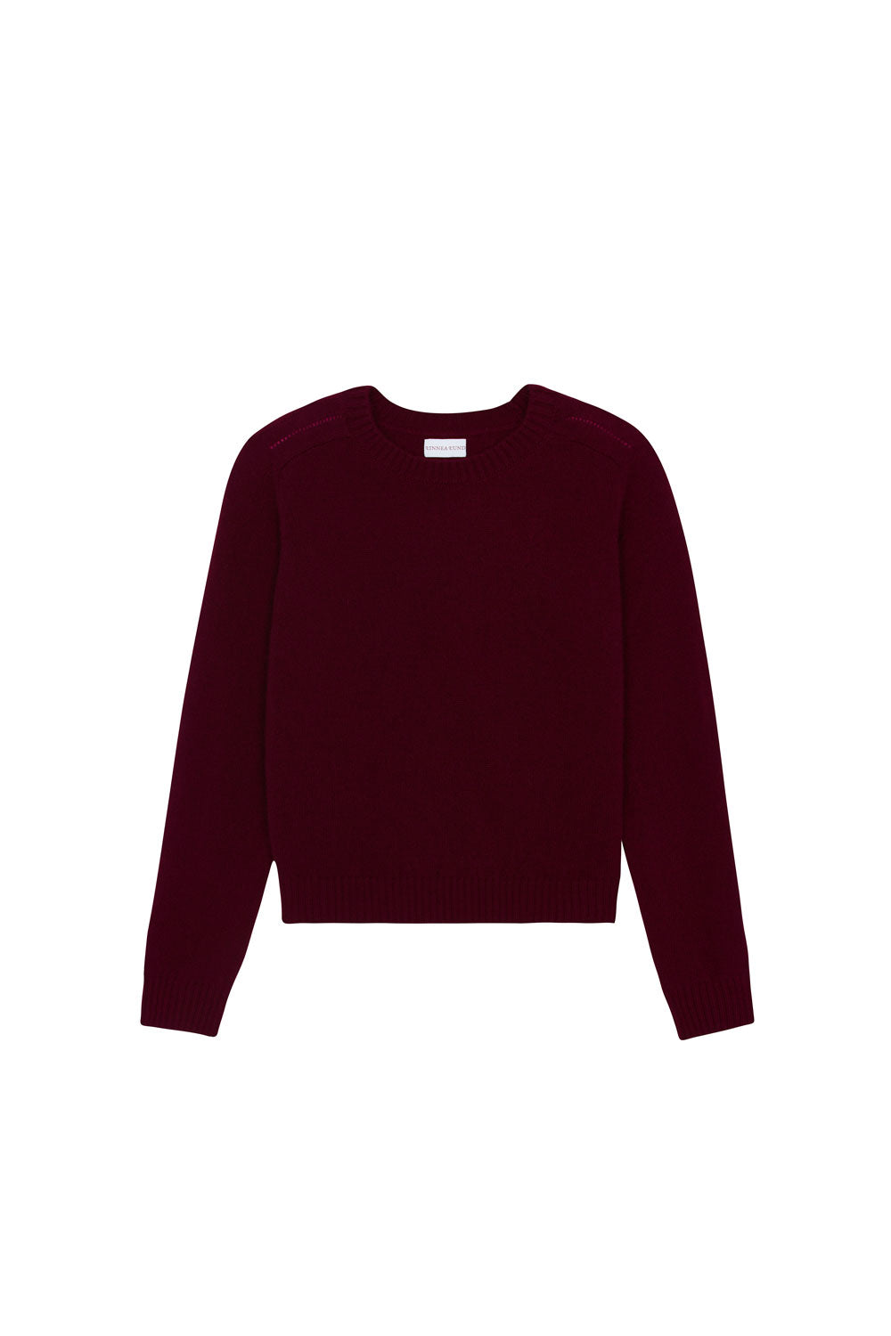 Burgundy cashmere sweater for women | Chloé | Linnea Lund