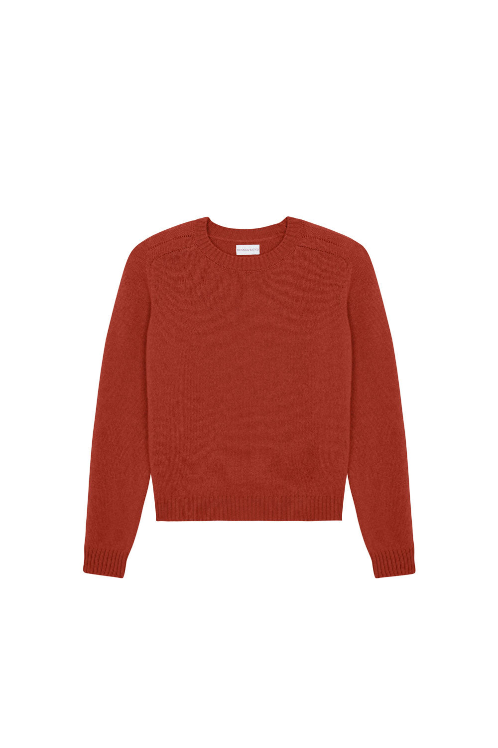 Ocher red cashmere sweater for women | Chloé | Linnea Lund