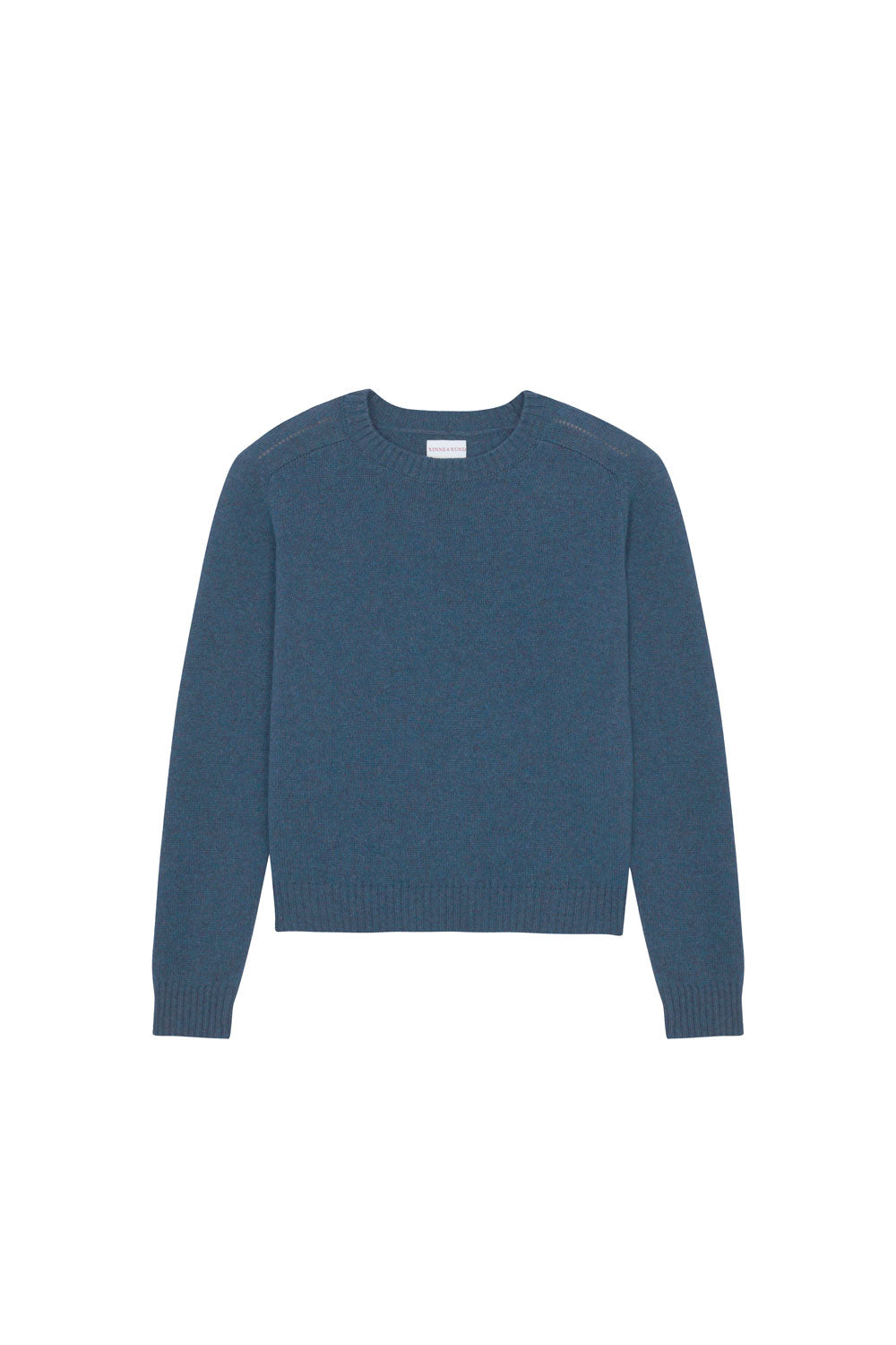 Denim blue cashmere sweater for women | Chloé | Linnea Lund