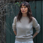 Beige cashmere sweater for women | Chloé | Linnea Lund