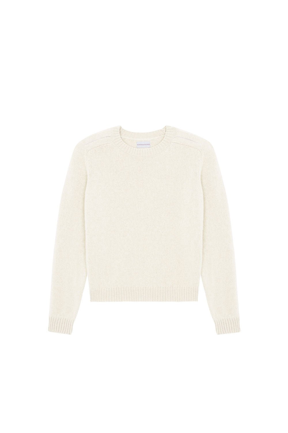 White cashmere sweater for women | Chloé | Linnea Lund