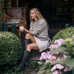 Dark beige cashmere sweater for women | Chloé | Linnea Lund