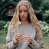 Dark beige cashmere sweater for women | Chloé | Linnea Lund