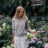 Dark beige cashmere sweater for women | Chloé | Linnea Lund