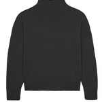 Dark grey cashmere sweater women - packshot | Christina | Linnea Lund