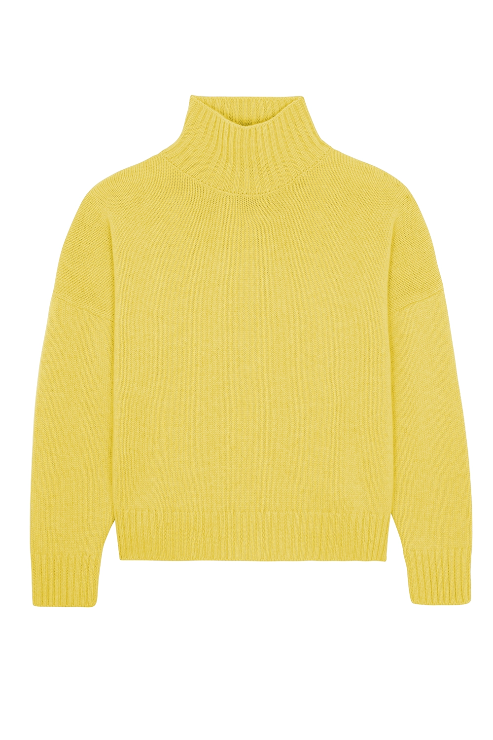 Flash yellow cashmere sweater women - packshot | Christina | Linnea Lund