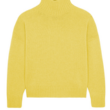 Flash yellow cashmere sweater women - packshot | Christina | Linnea Lund
