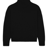Black cashmere sweater women - packshot | Christina | Linnea Lund
