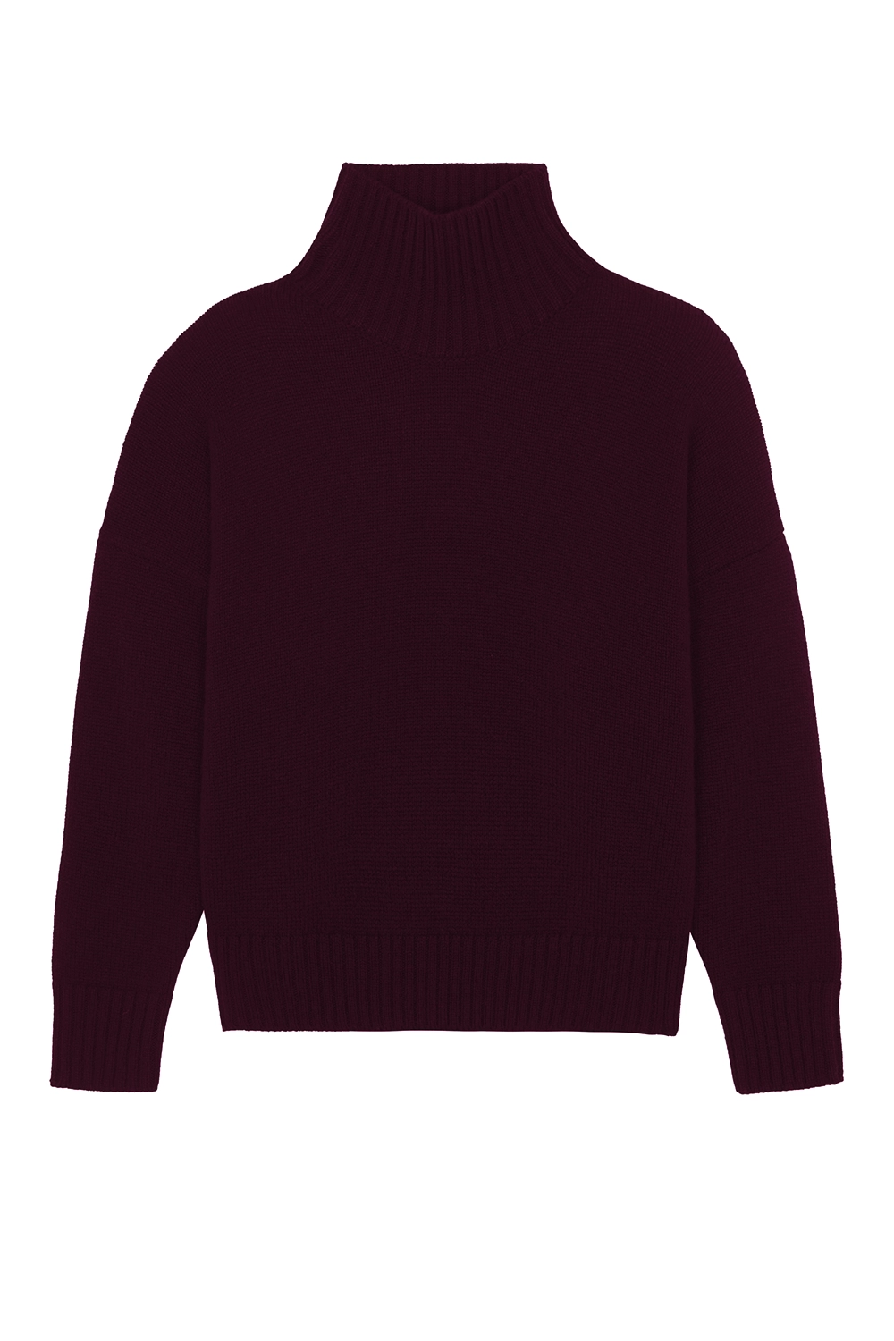 Red Bordeaux cashmere sweater women - packshot | Christina | Linnea Lund