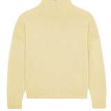 Light yellow cashmere sweater women - packshot | Christina | Linnea Lund