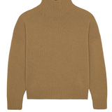 Brown macchiato cashmere sweater women - packshot | Christina | Linnea Lund