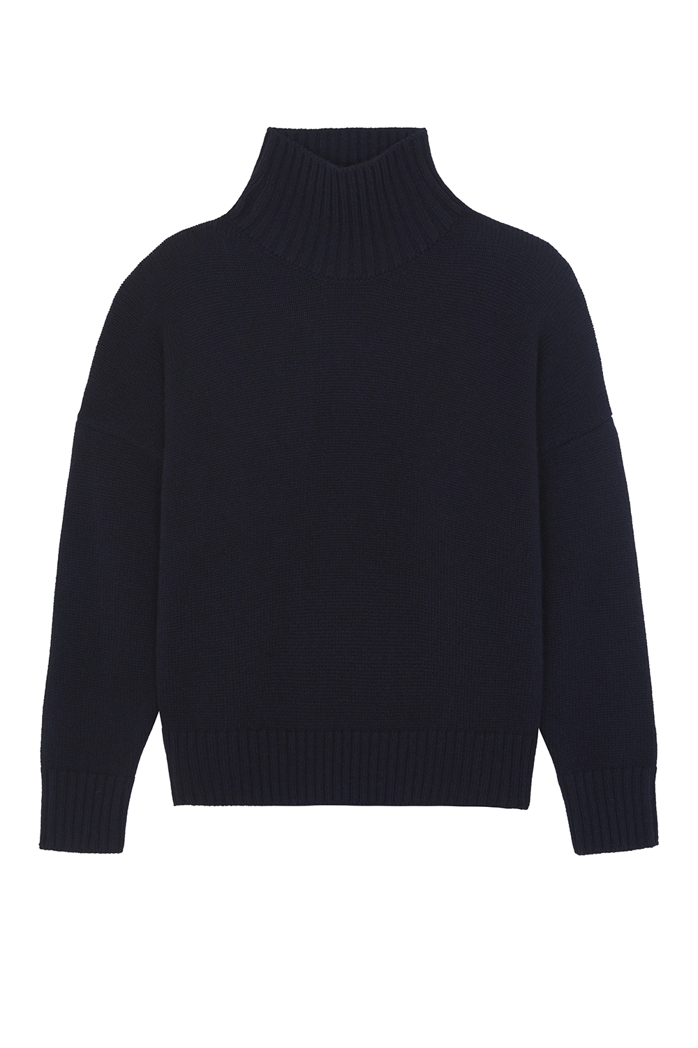 Dark blue cashmere sweater women - packshot | Christina | Linnea Lund