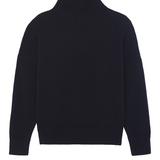 Dark blue cashmere sweater women - packshot | Christina | Linnea Lund