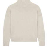 Beige cashmere sweater women - packshot | Christina | Linnea Lund