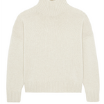 White cashmere sweater women - packshot | Christina | Linnea Lund