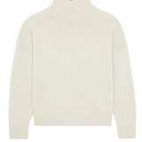 White cashmere sweater women - packshot | Christina | Linnea Lund