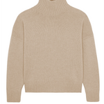 Light camel color cashmere sweater women - packshot | Christina | Linnea Lund