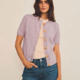 Clara Cardigan - Lilac (Archives)